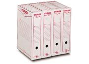 gbc Confezione 8 Scatole Archivio STORAGE f.to Legale Confezione di 8 scatole formato legale (termoretraibile e volantino). Dimensioni esterne: 9x37x26cm. Dimensioni formato utile: 8,5x35,5x25,3cm GBC00161200