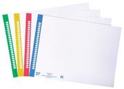 gbc Etichette per cartelle sospese KING MEC Colore: assortiti. Da cassetto GBC1600109