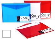 acco Cartellina Carry Folder a3 In polipropilene trasparente Neutro. Chiusura rapida grazie al bottone a pressione in plastica, sicurezza e protezione del contenuto garantita dalla patella . Capacit: fino 150 fogli A3. 43-09L.