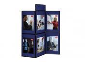 gbc Sistema di Pannelli per Presentazioni Portatile Showboard 6 Colore: blu/grigio. 6 Pannelli. Dimensioni totali: 1800x1800mm. Dimensioni Pannello: 900x600mm. Peso: 9kg..