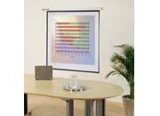 gbc Schermo elettrico Plug&Play NOBO Area di proiezione: 144x192cm. Diagonale: 240cm.