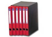 gbc Gruppo di classificatori JAZZ 4 Sestetto REXEL ROSSO. Dimensioni esterne: 23,5x35x25cm. Formato utile: 23x32cm. Sei (6) pezzi. GBC20807711