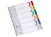 gbc Intercalari 6, tasti colorati in pvc. A4 GBC2100138.