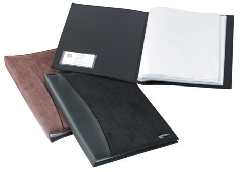 gbc Portalistini Gommato SOFT TOUCH  NERO. Numero buste: 24. Dimensione formato utile: 21x29,7cm.