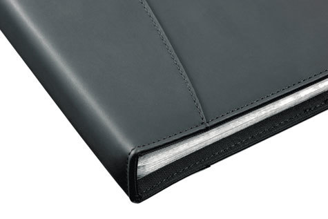 gbc Portalistini Gommato SOFT TOUCH  NERO. Numero buste: 24. Dimensione formato utile: 21x29,7cm.