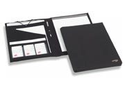 gbc Cartella Congressi Scamosciata SOFT TOUCH Colore: nero. Formato: A4 (21x29,7cm). Dimensioni esterne: 25,5x35,5x3cm.