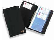 gbc Portabiglietti da Visita Scamosciato SOFT TOUCH  Colore: nero. Dimensioni esterne: 25,5x14,5x4cm GBC2101428