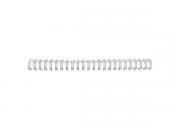 gbc Dorsi a Spirale metallica per Rilegatura WIREBIND Formato: A5. Passo 3:1 (24 anelli). Diametro: 6,3mm-14