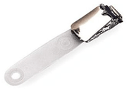 gbc Clip in Metallo per BADGE (100 ) Con Cordino in Nylon. .