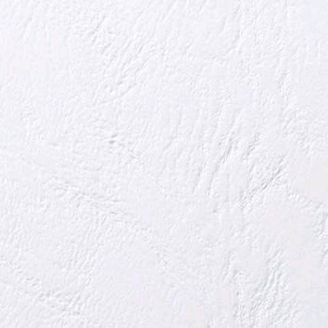 gbc Copertine in cartoncino Antelope LeatherGrain per Rilegatura GBC BIANCO. Formato: A4. Finitura: Goffrata. Spessore: 250 grammi. 25 copertine con finestra e 25 senza.