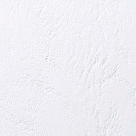 gbc Copertine in cartoncino Antelope LeatherGrain per Rilegatura GBC BIANCO. Formato: A4. Finitura: Goffrata. Spessore: 250 grammi. 25 copertine con finestra e 25 senza.