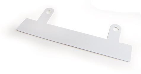 gbc Banda per archiviazione FileStrip in PVC (2 fori) 2Fori. Perforatura universale. Colore: PVC Bianco. Per rilegati ThermaBind..