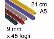 legatoria Dorsetto, dorsino rilegafogli 9mm, COLORI ASSORTITI TOGb92978a5.