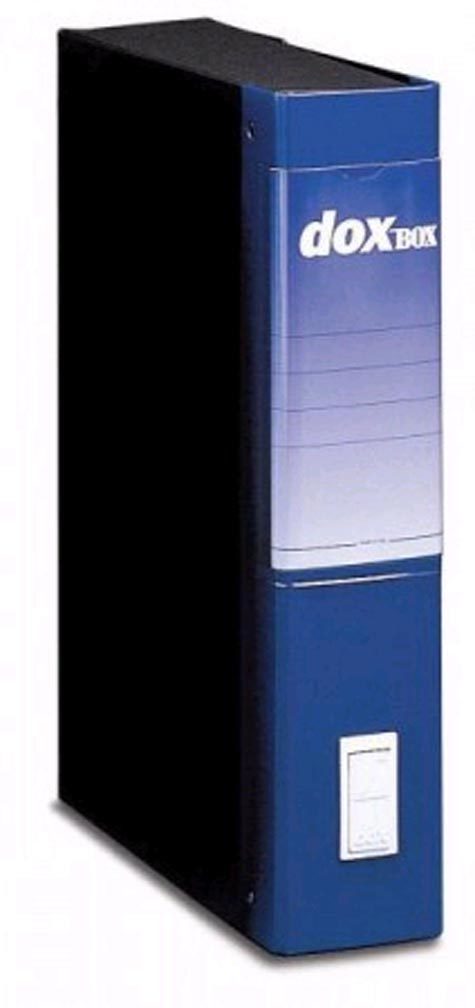 acco Scatola DOX BOX 8, 00271804, 0027181 VERDE. Formato esterno 46x31,5cm, dorso 8cm. Scatola archivio per documenti del formato A4 e protocollo. Sistema di chiusura interna ed esterna con pratici bottoni a pressione. (codice colore blu 00271804, codice colore rosso 00271811). 33-09.