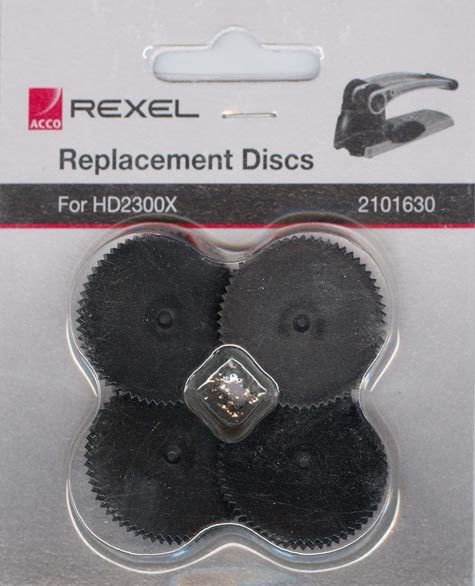 acco Set 4 dischi di battuta per perforatore HD2300X   85-09C.