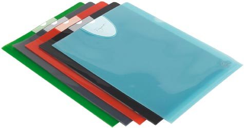 acco Busta a elle personalizzabile MO Mobile Organization. COLORI ASSORTITI (azzurro, rosso-arancio, verde, grigio, nero). 150 micron. Personalizzabili grazie alla speciale tasca portaetichetta. 2101722, 2101723, 2101724, 2101744 5 buste ad L per confezione. 63-09.