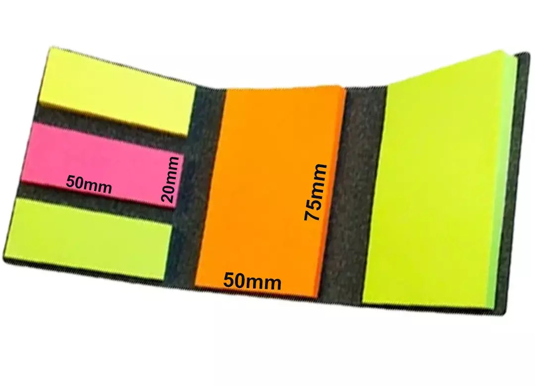 gbc Blocchetti notes autoadesivi 2 blocchetti 50x75mm e 3 blocchetti 20x50mm. Il tutto contenuto in elegante legatura rigida. MADE IN GERMANY.