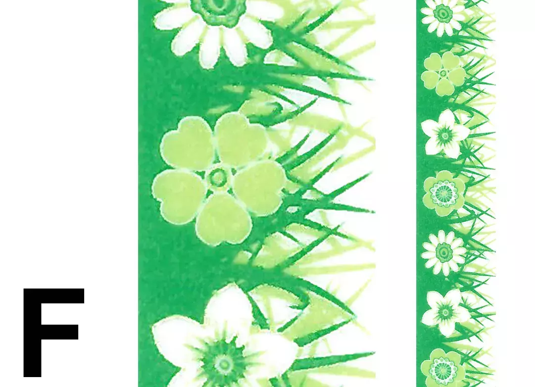 gbc Nastro Adesivo Decorativo Prato, F Nastro in carta di riso, Adesivo atossico specifico per bambini a base dacqua. Rimovibile senza lasciare residui, riposizionabile. Disponibile in 35 varianti. Misure: 15mm x 10metri. MADE IN GERMANY.