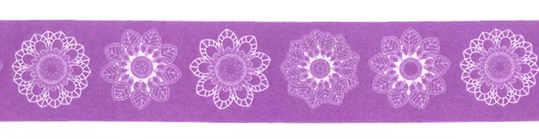 gbc Nastro Adesivo Decorativo Mandala, H Nastro in carta di riso, Adesivo atossico specifico per bambini a base dacqua. Rimovibile senza lasciare residui, riposizionabile. Disponibile in 35 varianti. Misure: 15mm x 10metri. MADE IN GERMANY.