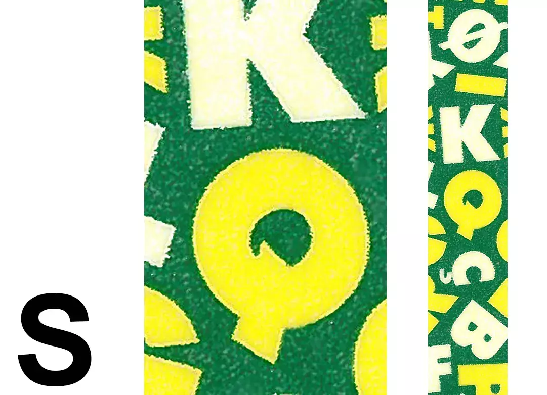 gbc Nastro Adesivo Decorativo Alfabeto, S Nastro in carta di riso, Adesivo atossico specifico per bambini a base dacqua. Rimovibile senza lasciare residui, riposizionabile. Disponibile in 35 varianti. Misure: 15mm x 10metri. MADE IN GERMANY.