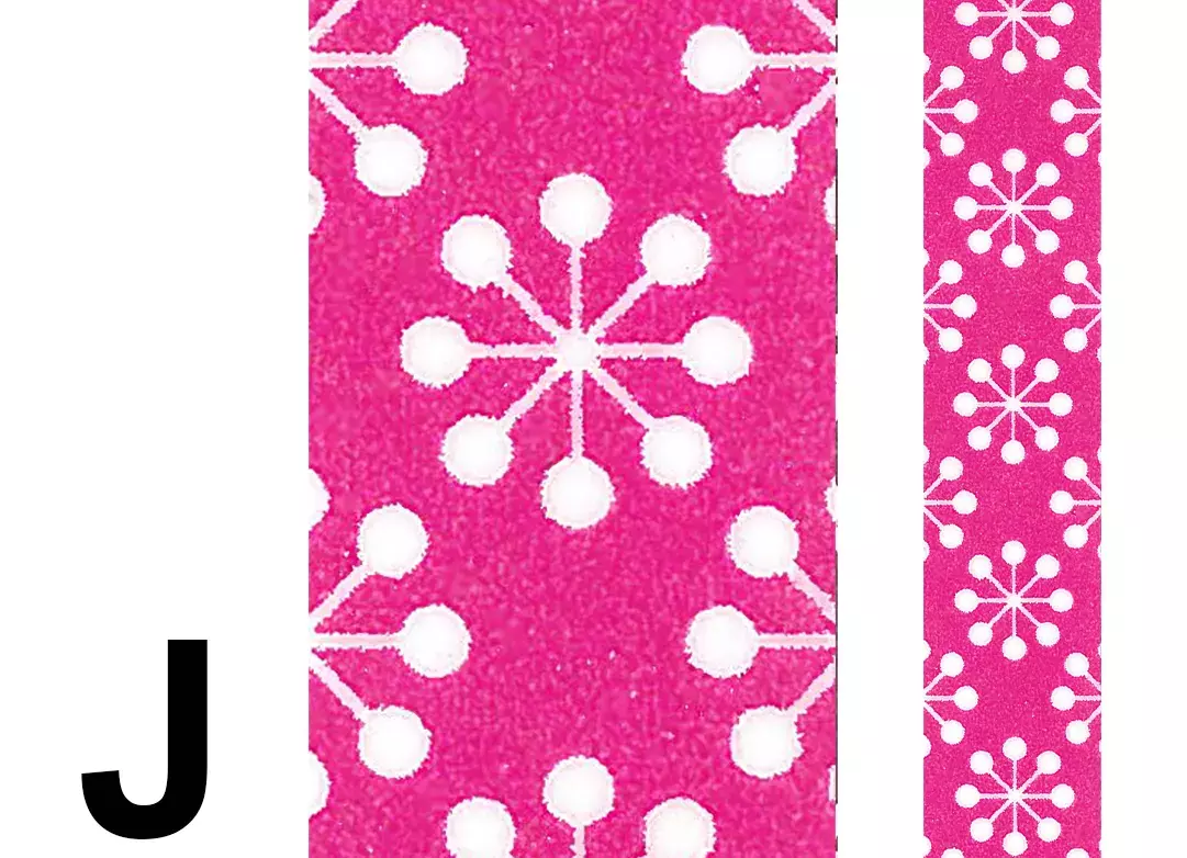 gbc Nastro Adesivo Decorativo FioreStilizzatoRosso, J Nastro in carta di riso, Adesivo atossico specifico per bambini a base dacqua. Rimovibile senza lasciare residui, riposizionabile. Disponibile in 35 varianti. Misure: 15mm x 10metri. MADE IN GERMANY Glb774408j