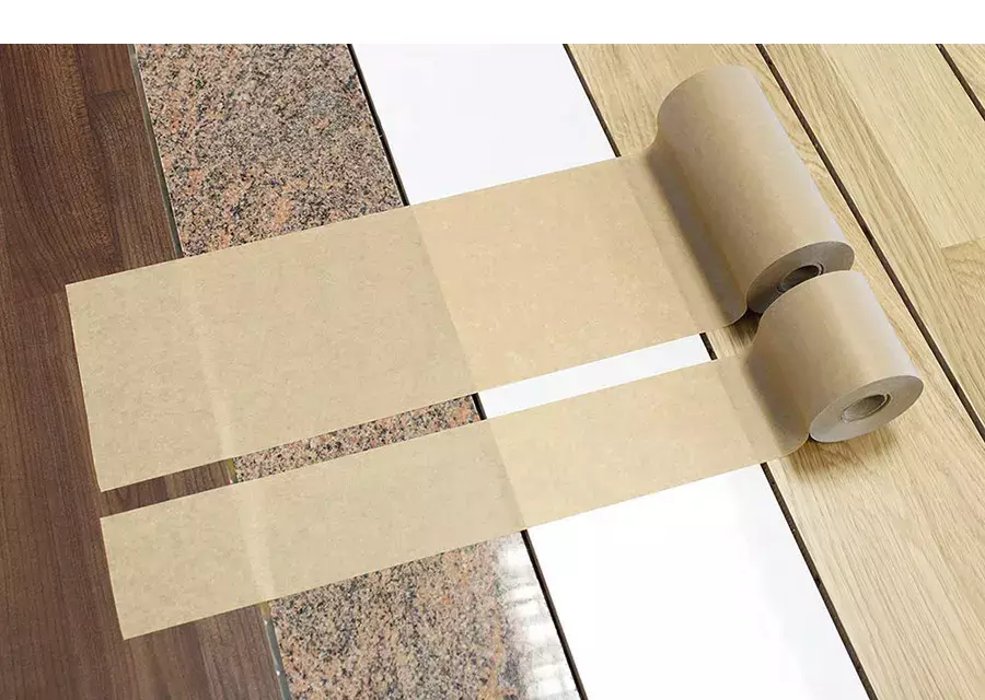 gbc Carta Protettiva Kraft 7,5cm  Carta in rotolo adesiva, color avana, removibile e riposizionabile. Altezza 75mm, rotoli da 50 metri.  Ideale per proteggere mobili e oggetti durante lavori di tinteggiatura, pavimenti di asili e scuole, o come supporto a cui applicare disegni, progetti, ricerche. MADE IN GERMANY.