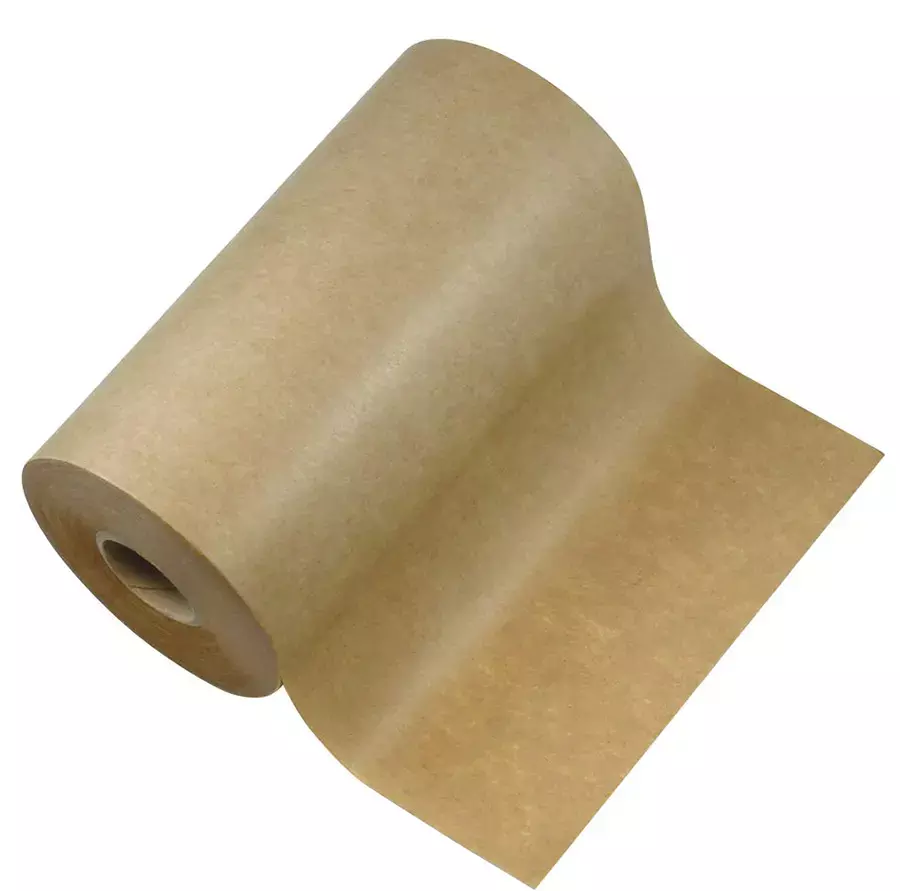 gbc Carta Protettiva Kraft 15cm Carta in rotolo adesiva, color avana, removibile e riposizionabile. Altezza 150mm, rotoli da 50 metri.  Ideale per proteggere mobili e oggetti durante lavori di tinteggiatura, pavimenti di asili e scuole, o come supporto a cui applicare disegni, progetti, ricerche. MADE IN GERMANY.