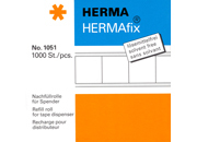 gbc Refill Photo stickers per applicatore Herma 1050 Adesivo PERMANENTE. Bollini biadesivi per montaggio rapido di foto e documenti. mm 12x14. Qualit tedesca. MADE IN GERMANY.