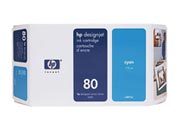 consumabili C4846A  HEWLETT PACKARD --- CIAN0 80 350ML DESIGNJET/1000 SERIES/1000 PLUS SERIES/1050C/1055CM HP-C4846A