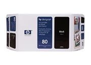 consumabili C4871A  HEWLETT PACKARD --- NERO 80 350ML DESIGNJET/1000 SERIES/1000 PLUS SERIES/1050C/1055CM HP-C4871A