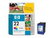 consumabili C9352AE  HEWLETT PACKARD CARTUCCIA INK-JET TRICOLORE 22 5ML 165 PAGINE DESKJET/350/380/2180/2460/3910/3920/3940/4100/4180 DESKJET D/1311/1320/1330/1341/1360/1368/1430/1461/2360/2400 DESKJET F/300/370 PSC SERIE HP-C9352AE