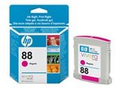 consumabili C9387AE  HEWLETT PACKARD CARTUCCIA INK-JET MAGENTA 88 10ML OFFICEJET PRO SERIE/K550/K8600 OFFICEJET PRO SERIE L/7000/7680 HP-C9387AE