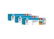 consumabili C9484A  HEWLETT PACKARD --- MAGENTA 91 775ML PACK 3 DESIGNJET/Z6100 HP-C9484A