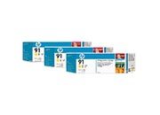 consumabili C9485A  HEWLETT PACKARD --- GIALLO 91 775ML PACK 3 DESIGNJET/Z6100 HP-C9485A