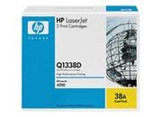 consumabili Q1338D  HEWLETT PACKARD TONER LASER NERO 12.000 PAGINE PACK 2 LASERJET/4200 HP-Q1338D