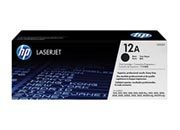 consumabili Q2612A  HEWLETT PACKARD TONER LASER NERO 2.000 PAGINE LASERJET/1010/1012/1015/1018/1020/1022/1050/3015/3020/3030/3050/3052/3055 MULTIFUNCION-/M1005/M1319F HP-Q2612A