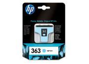 consumabili C8774EE  HEWLETT PACKARD CARTUCCIA INK-JET CIANO CHIARO 363 PHOTOSMART/3110/3200/3210/3310/8200/8250/6180/7100/C5180/C6180/C6200/C6280/C7100.