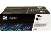 consumabili CE278AD  HEWLETT PACKARD TONER LASER NERO 78 A 2,1 PAGINE PACK 2 LASERJET P/1566/1606 LASERJET M/1536.