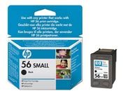 consumabili C6656GE  HEWLETT PACKARD CARTUCCIA INK-JET NERO 56 190 PAGINE DESKJET/450/5550/5152/5500/5600/5650/5800/5850/9650/9670/9680/9680OSP PHOTOSMART SERIE/7000/7260/7450/7660/7760 PSC/2000/1210/1350/2100/2110 DIGITA.