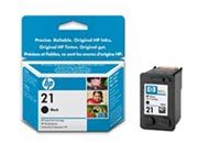 consumabili C9351AE  HEWLETT PACKARD CARTUCCIA INK-JET NERO 21 5ML DESKJET/3920/3940/2460 DESKJET D/2360/1311/1320/1330/1341/1360/1368/1560/2400/2460/1430 DESKJET F/300/350/380/2180/4100/4180/3960/370/2280 PSC SERIES/1400.