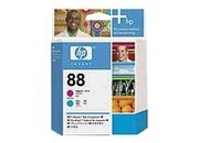 consumabili C9382A  HEWLETT PACKARD TESTINA CIAN/MAGENTA 88 OFFICEJET PRO SERIE/K550/K8700/L7000.
