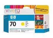 consumabili C9454A  HEWLETT PACKARD --- GIALLO 70 130ML DESIGNJET/Z2100/Z3100/Z3200.