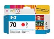 consumabili C9456A  HEWLETT PACKARD --- ROSSO 70 130ML DESIGNJET/Z3100/Z3200.