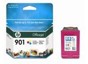 consumabili CC656AE  HEWLETT PACKARD CARTUCCIA INK-JET TRICOLORE 901 360 PAGINE OFFICEJET SERIE/J4000.