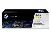 consumabili CE412A  HEWLETT PACKARD TONER LASER GIALLO 305A 2.600 PAGINE CLJ PRO/300/400 M/351/451/375/475.