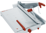 gbc Taglierina a leva IDEAL 1158 pianale L356xP604, luce taglio 580 mm, 40 fogli per taglio  (70gr./mq). Made in Germany IDA11581000