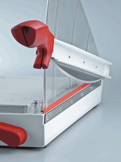 acco Taglierina a leva IDEAL 1135. Made in Germany pianale L304xP385, luce taglio 350 mm, 25 fogli per taglio  (70gr.-mq.).