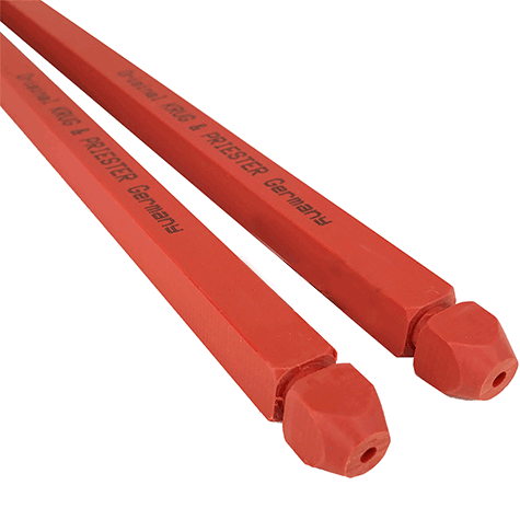 gbc Stecca, listelloBattuta TaglierinaIdeal4215 mm14x14x570, (listello di battuta della lama) per Taglierina Tagliarisme Ideal 4205, 4215, 4305, 4315, 4350. Made in Germany.