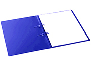 gbc Cartellina StripBinder Avanti BLU A4 (233x315mm). Cartellina con due fascette per il fissaggio dei documentiI meccanismo di fissaggio StripBinder consente di sfogliare le pagine con facilit..