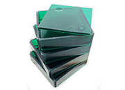 gbc Kartell, LineaSegmenti, Portaoggetti 4cassetti, VERDE mm110x110 h120, Design Michele de Lucchi.